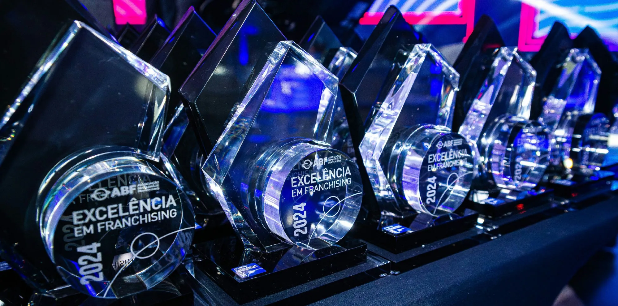 Troféus do Selo de Excelência em Franchising da ABF